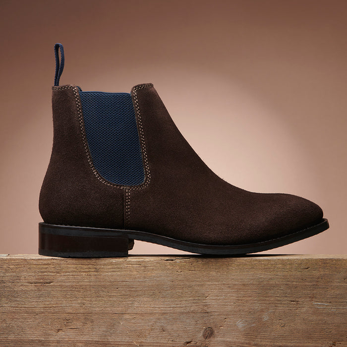 Vanguard Chelsea Boot - Brown Suede