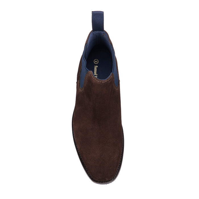 Vanguard Chelsea Boot - Brown Suede