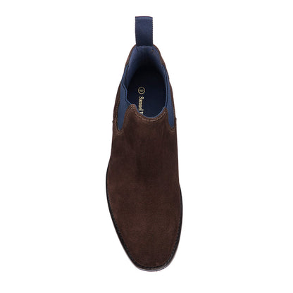 Vanguard Chelsea Boot - Brown Suede