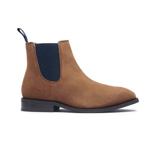 Vanguard Chelsea Boot - Tan Suede