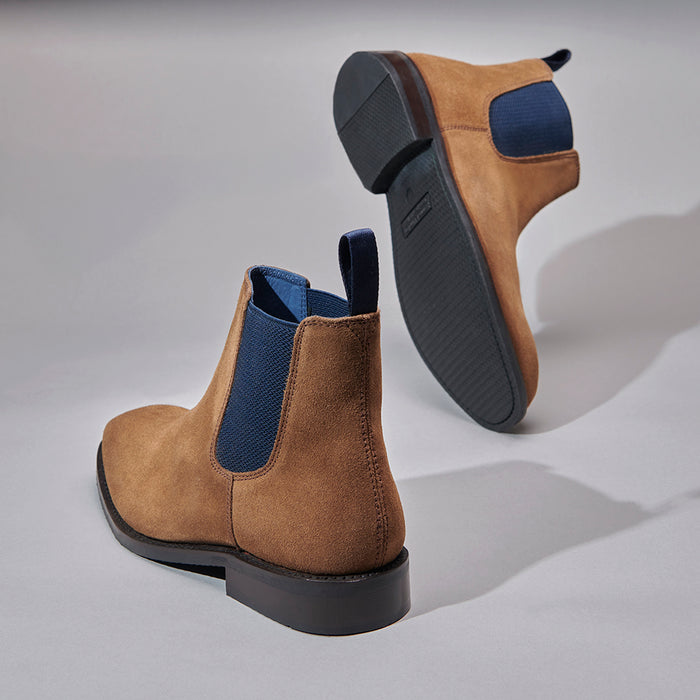 Vanguard Chelsea Boot - Tan Suede