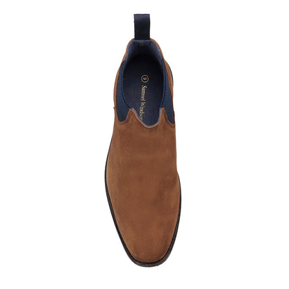 Vanguard Chelsea Boot - Tan Suede