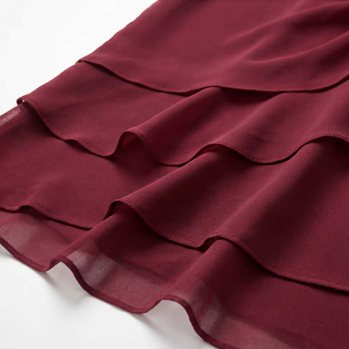 Velara – Women's Gathered Twist-Waist Dress