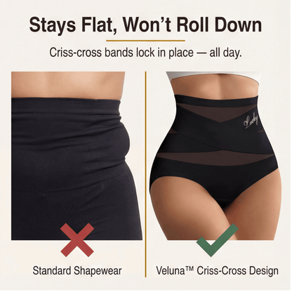 Veluna™ – High Waist Tummy Control Shaping Panties - Lark & Clover