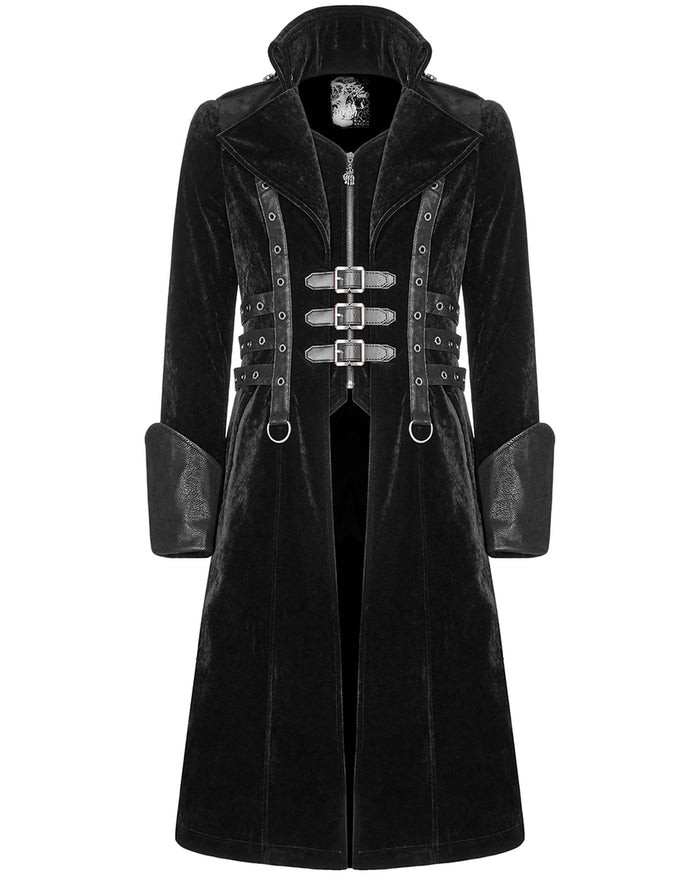 front of coat on mannequin