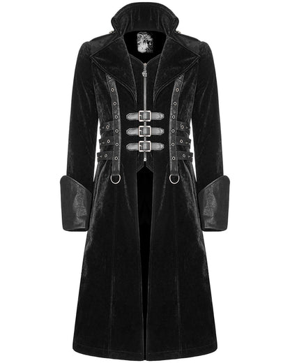 front of coat on mannequin