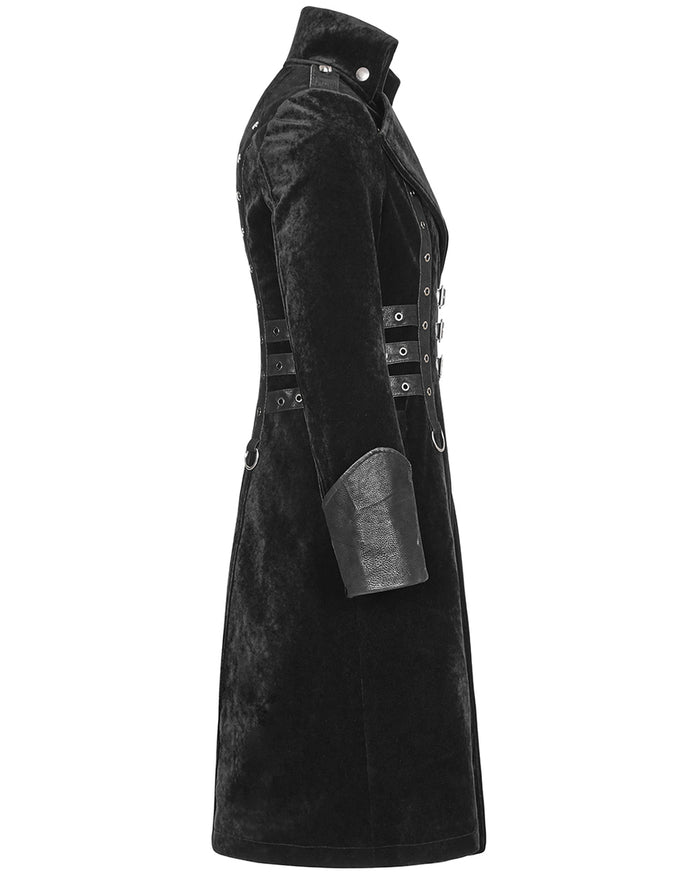 side of coat on mannequin