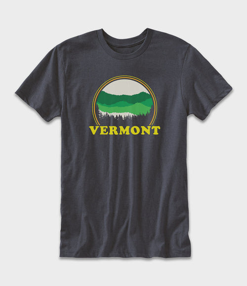 Vermont Green Mountains Graphic T-Shirt