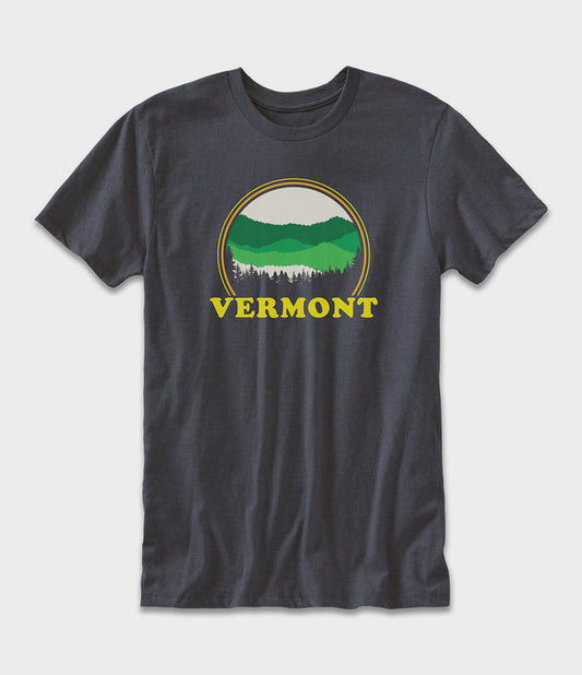 Vermont Green Mountains Graphic T-Shirt