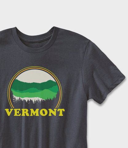Vermont Green Mountains Graphic T-Shirt