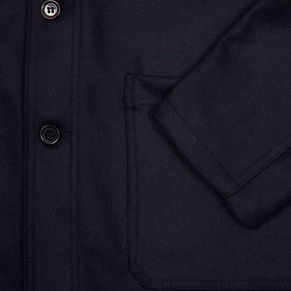Vetra 2F05/4 Marine Melton Wool  Jacket in Navy