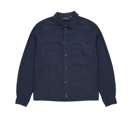 Vetra 3P55/27 Ripstop Bomber Jacket in Navy