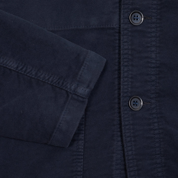 Vetra 3Z55/5 Suede Workwear Jacket in Navy