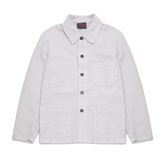 Vetra 4MA2/5 French Moleskin Workwear Jacket in Metal