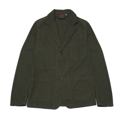 Vetra 5N97/14 Workwear Short Blazer in Dark Khaki