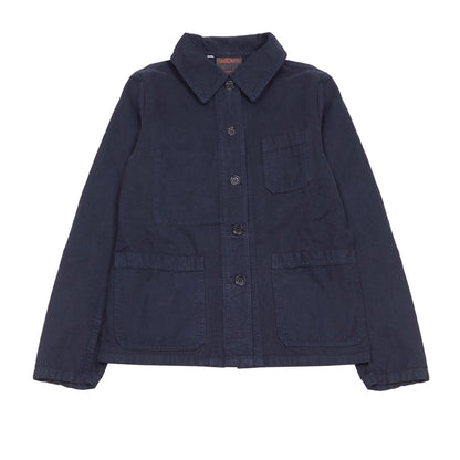 Vetra Women's 2P55/4F Brushed Canvas Cotton Jacket in Navy