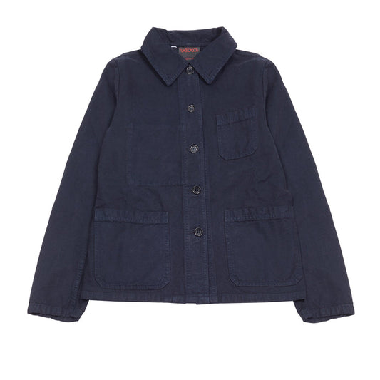 Vetra Women's 2P55/4F Brushed Canvas Cotton Jacket in Navy