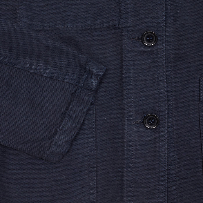 Vetra Women's 2P55/4F Brushed Canvas Cotton Jacket in Navy