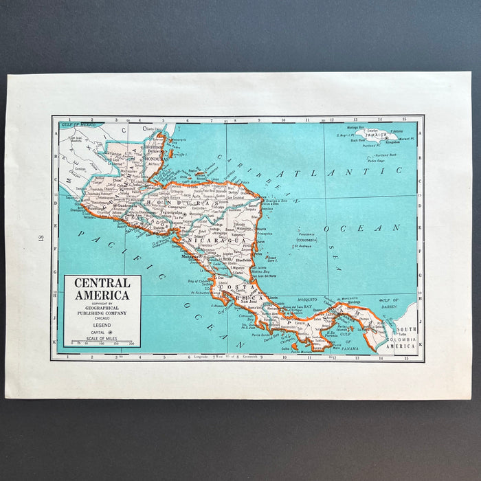 Central America - Orange
