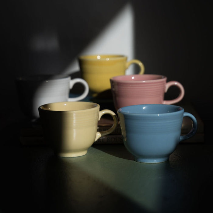 Vintage Fiesta Pastel Coffee Cups by J'adore Beddor Vintage