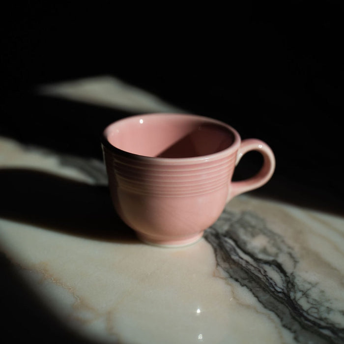 Peony Pink Fiesta Coffee Cup by J'adore Beddor Vintage