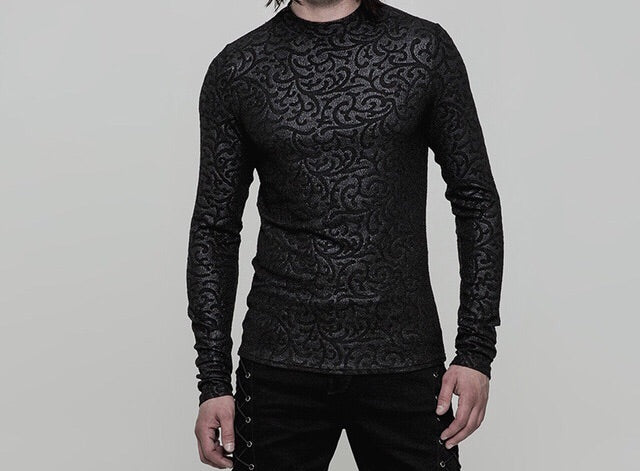 model showing front of shirt