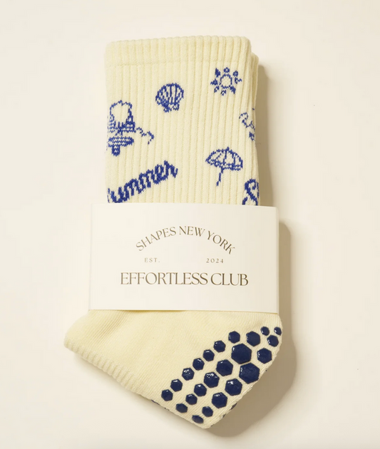 Vintage Summer Grip Sock