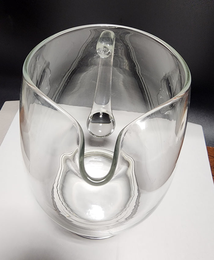 VTG Wallace Sterling glass cocktail pitcher