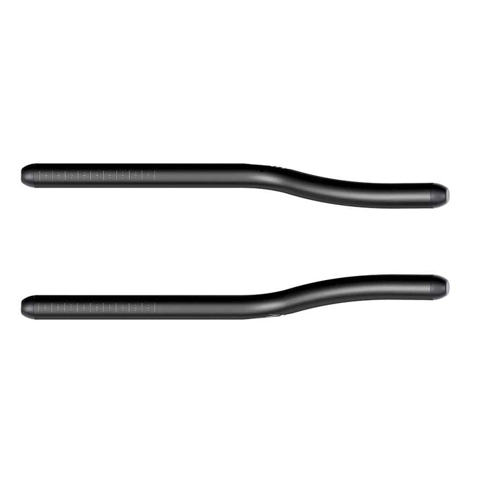 Zipp, Vuka Alumina Evo 110, Aero Handlebar, Rise: 110mm, Black, Pair