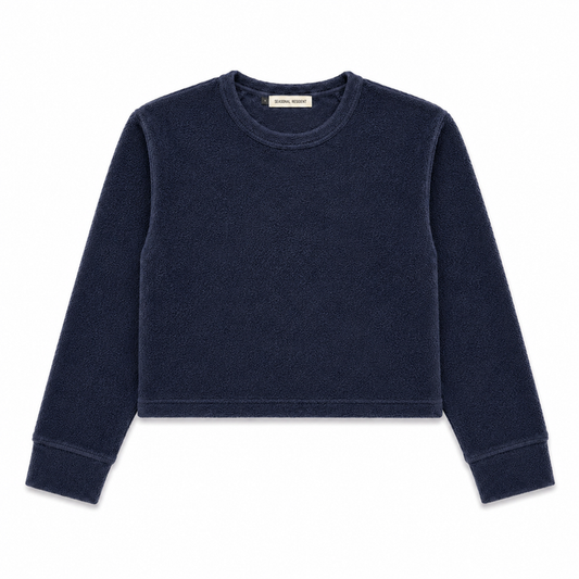 Wave Crewneck - Light Terry