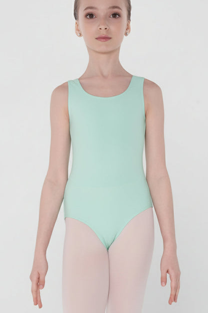 Wear Moi Cabriole Tank Leotard, Mint CABC