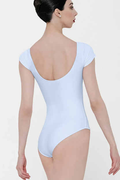 Wear Moi Candide Cap Sleeve Leotard, Sky CAN