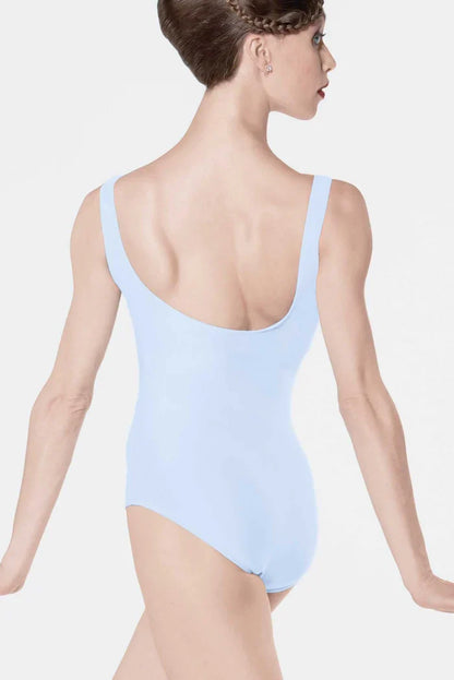 Wear Moi Faustine Pinch Front Tank Leotard, Sky FAU