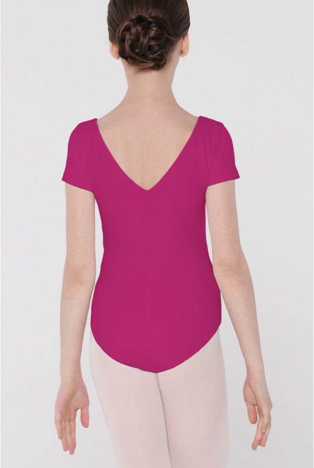 Wear Moi Pirouette Cap Sleeve Leotard, Fushia PIRC