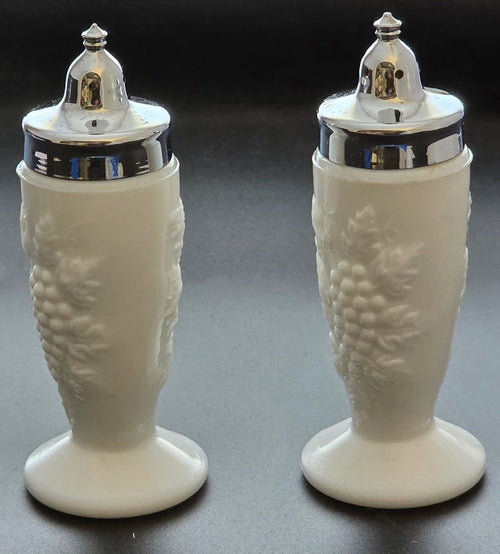 Wesmoreland Milk Glass salt and pepper
