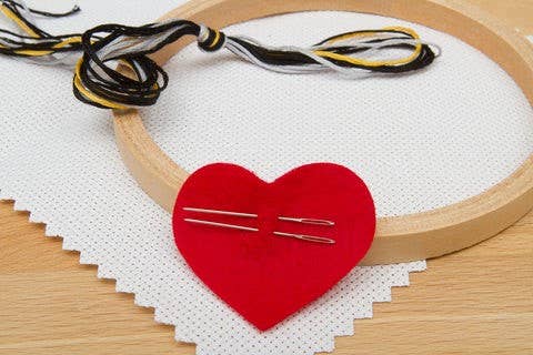 Witch Way to the Boos Deluxe Cross Stitch Kit