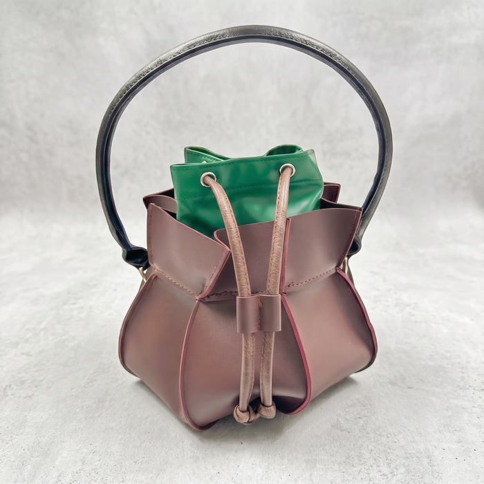 Witches Satchel Leather Cauldron Purse Halloween Cosplay Costume Accessory