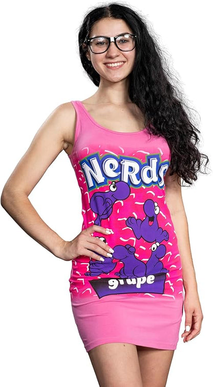 Women's Nerds Candy Halloween Cosplay Costume Tank Dress (3 Colors) - TVStoreOnline