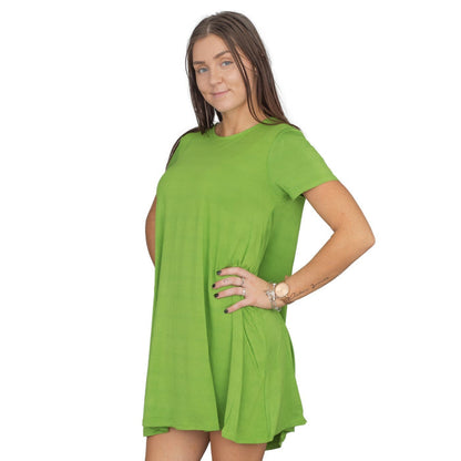 Women's TV Show Burger Cartoon Series Green Halloween Cosplay Costume Dress - TVStoreOnline