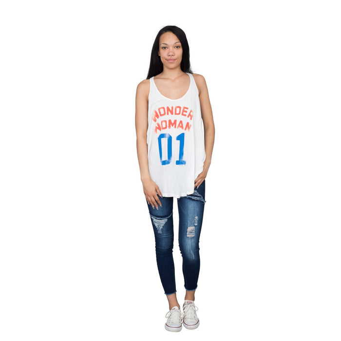 Women's Wonder Woman "01" Retro-Inspired Tank-Top - TVStoreOnline