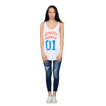 Women's Wonder Woman "01" Retro-Inspired Tank-Top - TVStoreOnline