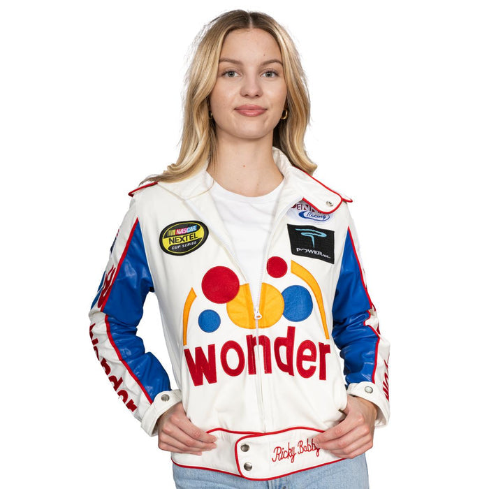 Wonder Bread Talladega Replica Stock Car Racing Movie Halloween Cosplay Costume Jacket - TVStoreOnline