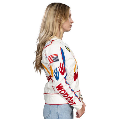 Wonder Bread Talladega Replica Stock Car Racing Movie Halloween Cosplay Costume Jacket - TVStoreOnline