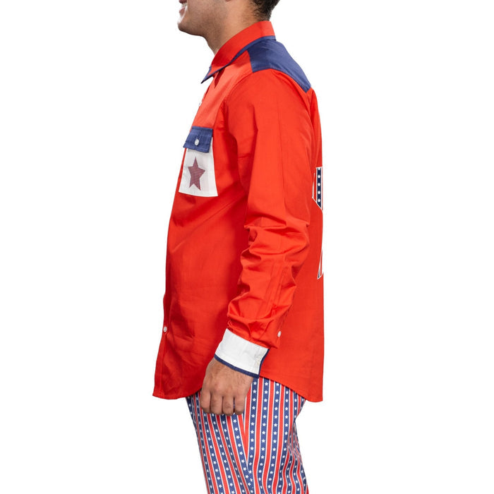 Woody Roy Character 1990s Bowling Movie Halloween Cosplay Costume Shirt - TVStoreOnline