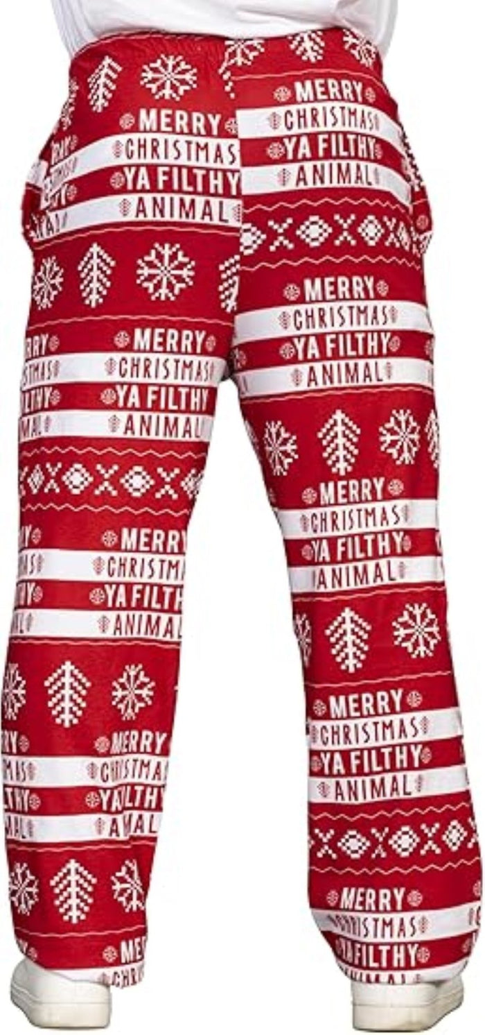 Ya Filthy Animal Holiday Season Adult Unisex Sleep Lounge Pajama Pants - TVStoreOnline