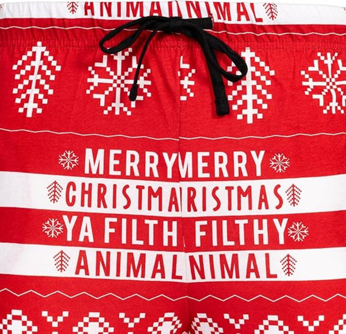 Ya Filthy Animal Holiday Season Adult Unisex Sleep Lounge Pajama Pants - TVStoreOnline