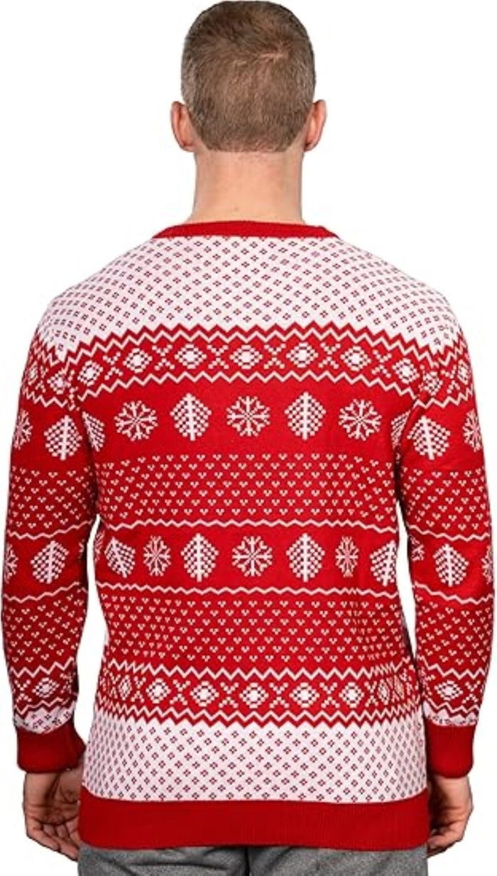 Ya Filthy Animal Quote Adult Unisex Ugly Christmas Sweater (Red) - TVStoreOnline