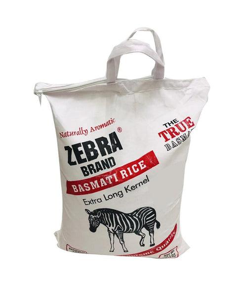 ZEBRA BRAND – Basmati Rice – Extra Long Kernel – 20Lbs - Daily Fresh Grocery
